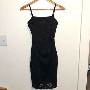 Black Sparkly Party Dress Size SMALL